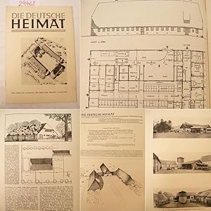 Die deutsche Heimat. Schrift für Heimatpflege und heimatgebundenes Werkschaffen, herausgegeben vo...