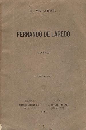 Imagen del vendedor de FERNANDO DE LAREDO. Poema a la venta por Librera Torren de Rueda