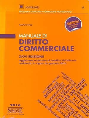 Immagine del venditore per Manuale di diritto commerciale venduto da Librodifaccia