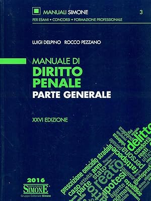 Immagine del venditore per Manuale di diritto penale Parte generale venduto da Librodifaccia