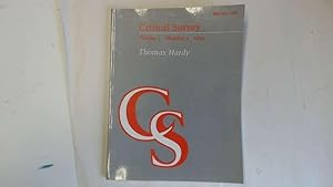 Seller image for Critical Survey, volume 5, number 2, 1993: Thomas Hardy for sale by Goldstone Rare Books