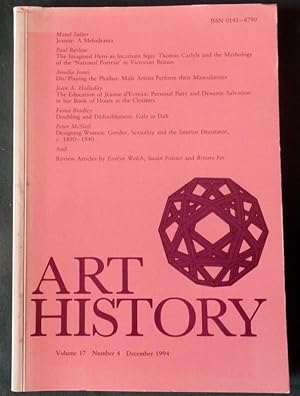 Art History Volume 17 Number 4. December 1994.