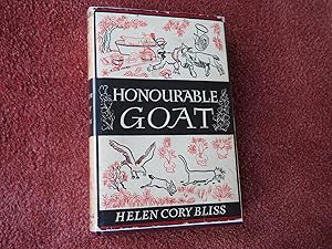Seller image for HONOURABLE GOAT for sale by Ron Weld Books