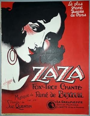 Seller image for Zaza. Fox-trot chant for sale by Paul van Kuik Antiquarian Music