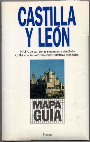 Imagen del vendedor de MAPA Y GUIA - CASTILLA Y LEON - ILUSTRADO - 1993 a la venta por UNIO11 IMPORT S.L.