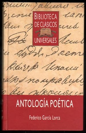 ANTOLOGIA POETICA - FEDERICO GARCIA LORCA