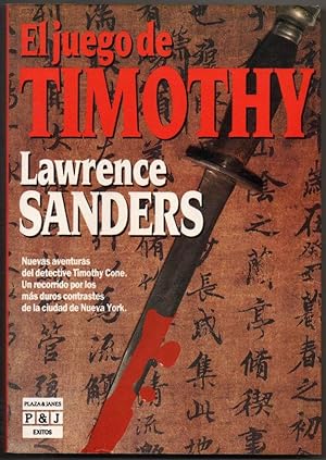 EL JUEGO DE TIMOTHY - LAWRENCE SANDERS