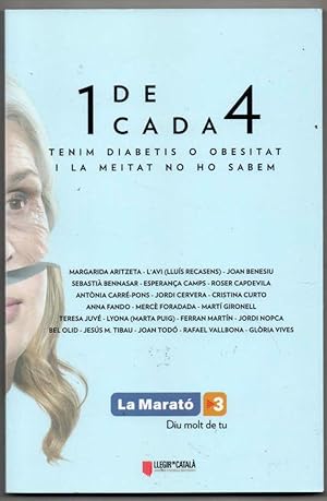 Imagen del vendedor de 1 DE CADA 4 - MARGARIDA ARITZETA Y OTROS - EN CATALAN - LA MARATO a la venta por UNIO11 IMPORT S.L.