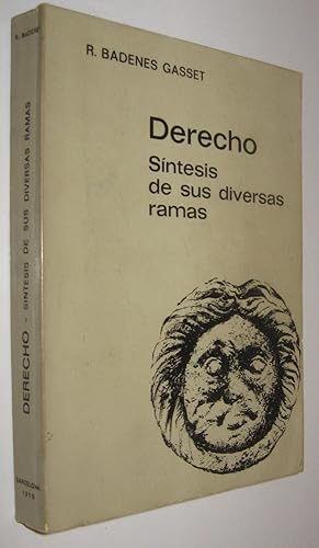 Imagen del vendedor de DERECHO SINTESIS DE SUS DIVERSAS RAMAS - BADENES GASSET a la venta por UNIO11 IMPORT S.L.