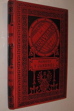 1886 PARQUES Y JARDINES - ANDRES LEFEVRE - LAMINAS Y GRABADOS