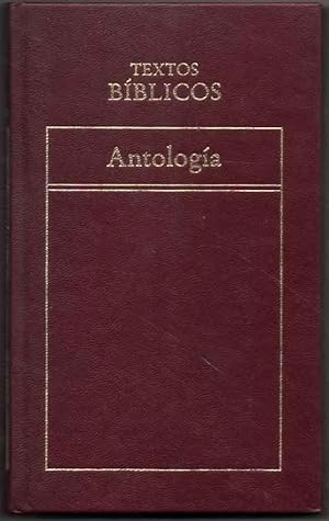 Seller image for ANTOLOGIA - TEXTOS BIBLICOS for sale by UNIO11 IMPORT S.L.