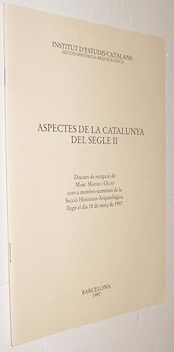 Seller image for ASPECTES DE LA CATALUNYA DEL SEGLE II - MARC MAYER - EN CATALAN for sale by UNIO11 IMPORT S.L.