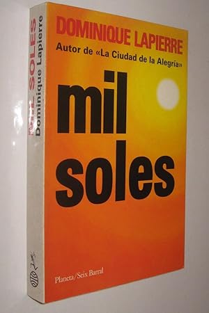 Imagen del vendedor de MIL SOLES - DOMINIQUE LAPIERRE a la venta por UNIO11 IMPORT S.L.