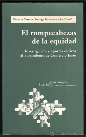 Imagen del vendedor de EL ROMPECABEZAS DE LA EQUIDAD - F.CARRARO,R.FERNANDEZ Y J.VERDU a la venta por UNIO11 IMPORT S.L.