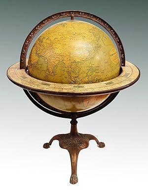 1920ca - Antiguo Globo Terraqueo Hammond 30cm. diámetro Terrestrial Globe