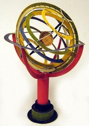 Imagen del vendedor de 1945ca - Esfera Armilar Recortable de Cartn Calleja - Armillary Sphere ? Orrery a la venta por UNIO11 IMPORT S.L.