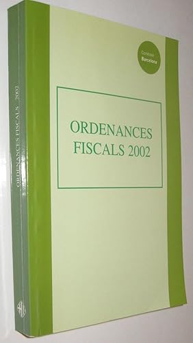 Bild des Verkufers fr ORDENANCES FISCALS 2002 - AJUNTAMENT DE BARCELONA - EN CATALAN zum Verkauf von UNIO11 IMPORT S.L.