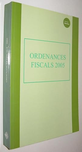 Bild des Verkufers fr ORDENANCES FISCALS 2005 - AJUNTAMENT DE BARCELONA - EN CATALAN zum Verkauf von UNIO11 IMPORT S.L.