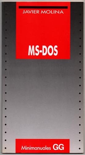 Seller image for MS-DOS - JAVIER MOLINA for sale by UNIO11 IMPORT S.L.