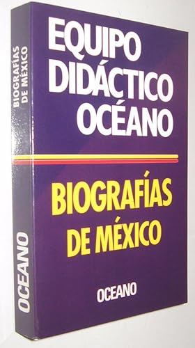 Imagen del vendedor de BIOGRAFIAS DE MEXICO - DICCIONARIO BIOGRAFICO a la venta por UNIO11 IMPORT S.L.
