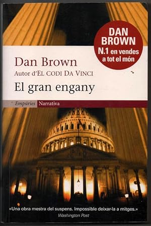 Seller image for EL GRAN ENGANY - DAN BROWN - EN CATALAN for sale by UNIO11 IMPORT S.L.