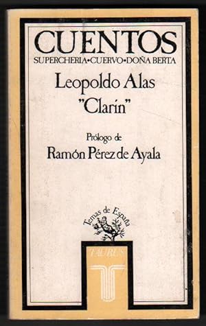 Immagine del venditore per CUENTOS - LEOPOLDO ALAS CLARIN - SUPERCHERIA-CUERVO-DOA BERTA venduto da UNIO11 IMPORT S.L.