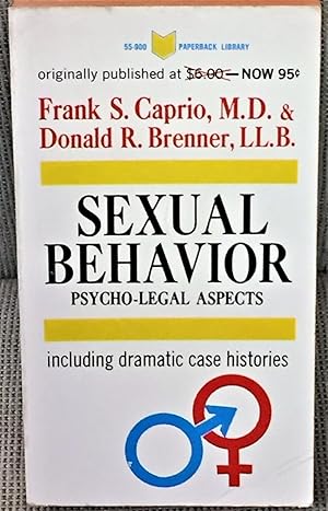 Seller image for Sexual Behavior, Psycho-Legal Aspects for sale by My Book Heaven