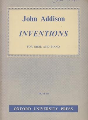 Inventions for Oboe and Piano