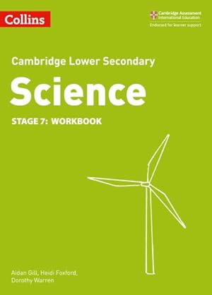 Seller image for Lower Secondary Science Workbook: Stage 7 for sale by GreatBookPrices