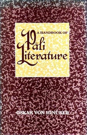 Seller image for A Handbook of Pali Literature for sale by Goulds Book Arcade, Sydney