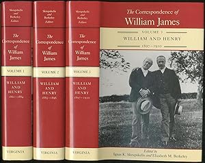 Seller image for The Correspondence of William James. William and Henry. 3 Volumes for sale by Between the Covers-Rare Books, Inc. ABAA