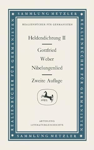 Heldendichtung II: Nibelungenlied (Sammlung Metzler)