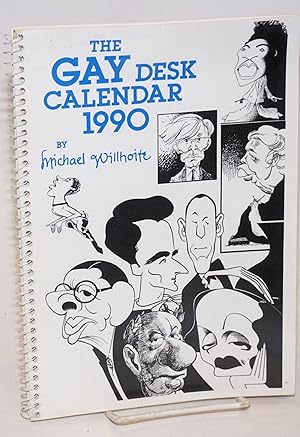 Bild des Verkufers fr The Gay Desk Calendar 1990 zum Verkauf von Bolerium Books Inc.