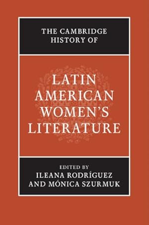 Imagen del vendedor de Cambridge History of Latin American Women's Literature a la venta por GreatBookPrices