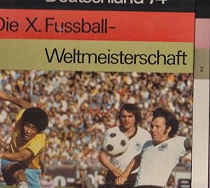 Seller image for Deutschland 74. Die X. Fussball-Weltmeisterschaft. 1. und 2. Band. for sale by Altstadt Antiquariat Goslar