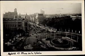 Ansichtskarte / Postkarte Madrid Spanien, Plaza de la Cibeles