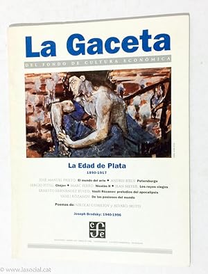 Immagine del venditore per Revista La Gaceta del fondo de cultura econmica. Nueva poca. Marzo de 1996. Nmero 303 venduto da La Social. Galera y Libros