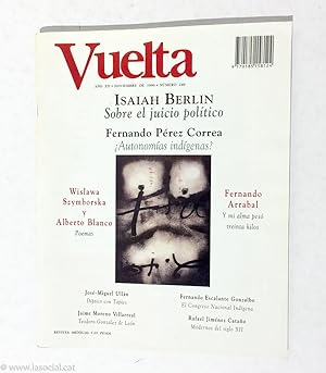 Imagen del vendedor de Revista Vuelta. Ao XX. Noviembre de 1996. Nmero 240 a la venta por La Social. Galera y Libros