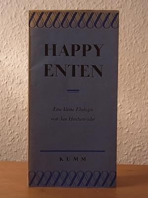 Seller image for Happy Enten. Eine kleine Ehelogie. Illustriert von Harald Bukor for sale by Antiquariat Weber