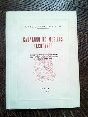 CATALOGO DE MUSICOS ALCOYANOS