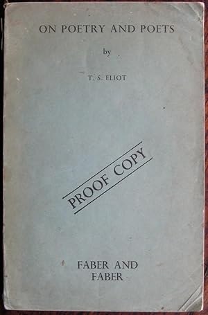 On Poetry and Poets: [essays on Virgil, Milton, Johnson, Byron, Kipling, Yeats and others]