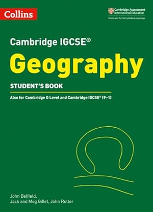 Image du vendeur pour Cambridge Igcse (Tm) Geography Student's Book mis en vente par GreatBookPrices