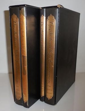 Bild des Verkufers fr The Arabian Nights Entertainments (Four Books in Two Volumes) zum Verkauf von Derringer Books, Member ABAA