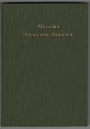 Immagine del venditore per Moravian Bicentenary Pamphlets Nos. 1-6, Bound in One Volume venduto da Sweet Beagle Books