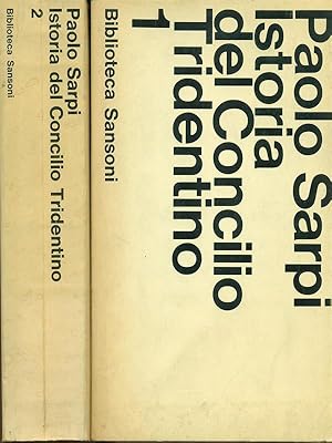 Bild des Verkufers fr Istoria del Concilio Tridentino 2 vv. zum Verkauf von Librodifaccia