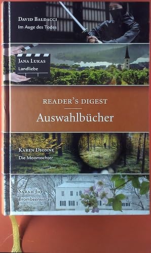 Seller image for Readers Digest Auswahlbcher. Im Auge des Todes. Landliebe. Die Moortochter. Brombeerwinter. for sale by biblion2