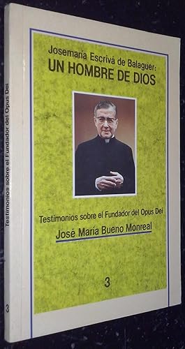 Seller image for Josemara Escriv de Balaguer: Un hombre de Dios for sale by Librera La Candela