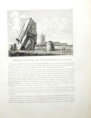 The Antiquities of England and Wales - BURGH, BRUGGE, OR, BRIDGENORTH CASTLE (Shropshire)