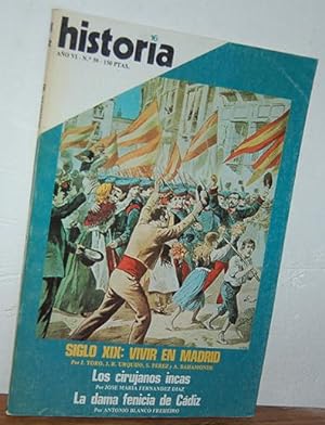 Seller image for Historia 16, SIGLO XIX: VIVIR EN MADRID. Los cirujanos incas/ la dama fenicia de Cdiz. Ao V, N 59 for sale by EL RINCN ESCRITO