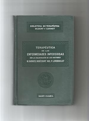Seller image for Teraputica de las enfermedades infecciosas. for sale by Librera El Crabo